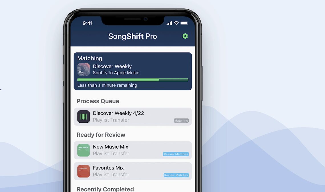 לג׳נגל בין ספוטיפיי לאפל מיוזיק עם אפליקצית Songshift